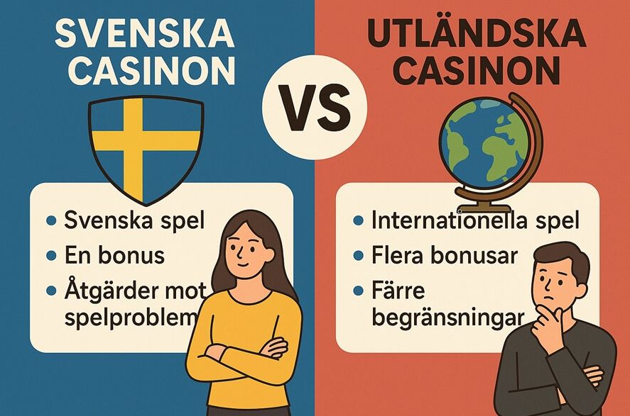 Lista med säkra casino utan Spelpaus 2025