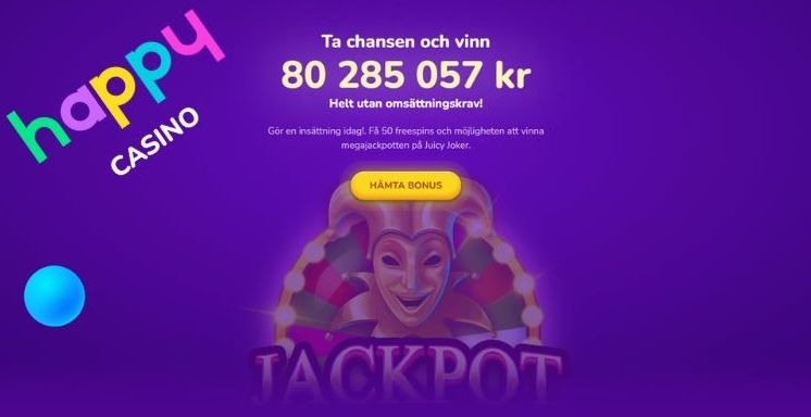 Happy Casino recension - Snyggt, smidigt och snabbt