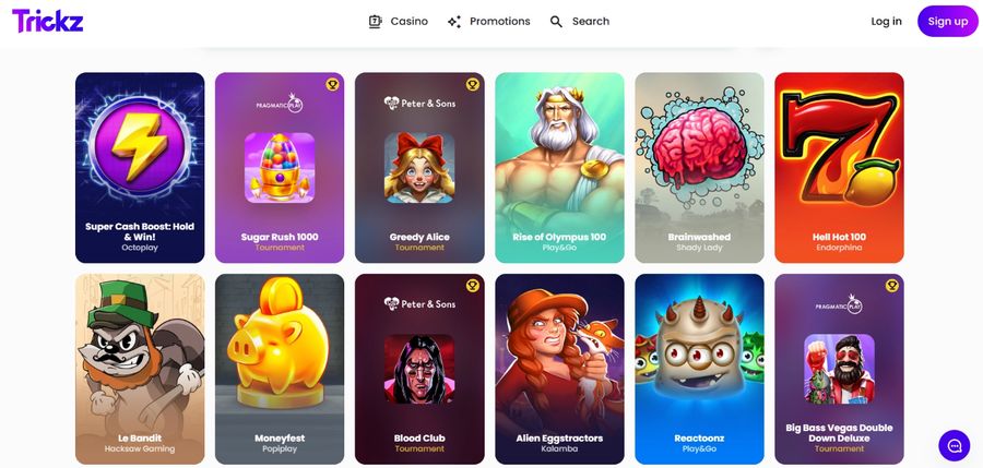 Trickz Casino Sverige | Exklusivt spel och bonusar på Trickz